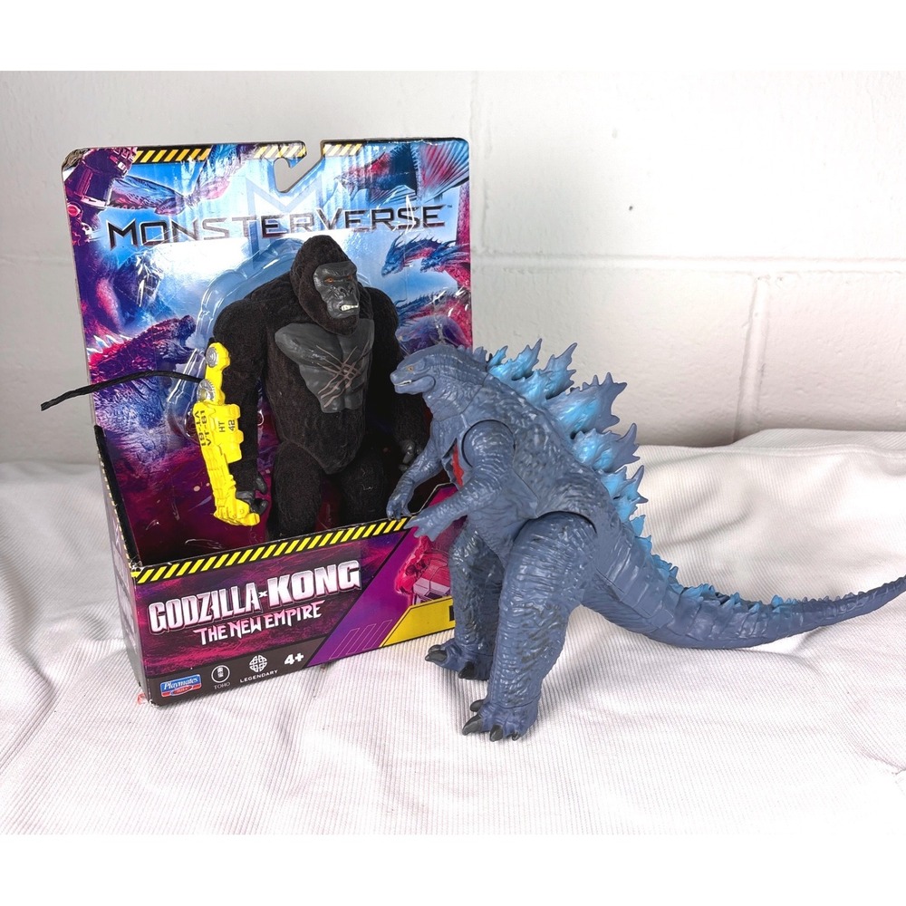 MonsterVerse Godzilla x Kong The New Empire Real Feel Kong & Godzilla Figure